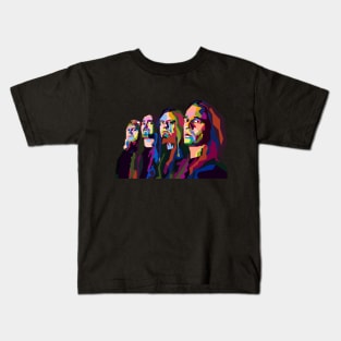 Abstract Hate Eternal in WPAP Kids T-Shirt